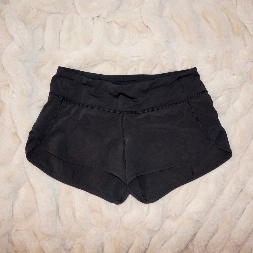 LuluLemon Speed Up Short 2.5” Black